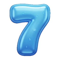 Blue seven
