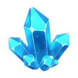 Blue crystal