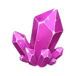 Magenta crystal