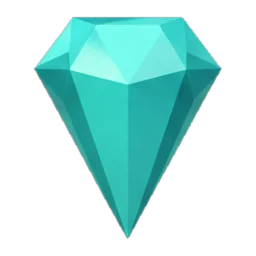 Teal gem